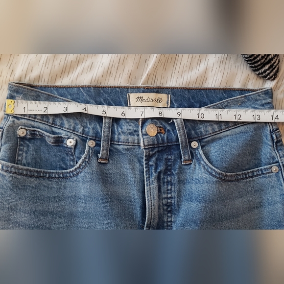 Madewell Blue Flare Wide Leg Jeans the perfect vintage flare jeans 27P - Picture 4 of 9